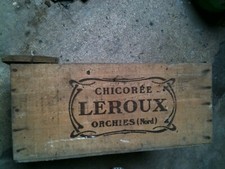 caisse bois chicoree leroux orchies