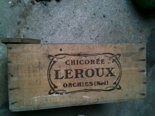 Caisse bois chicoree leroux - bois,