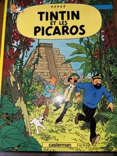 BD LES AVENTURES DE TINTIN DE HERGÉ TINTIN ET LES PICAROS A5