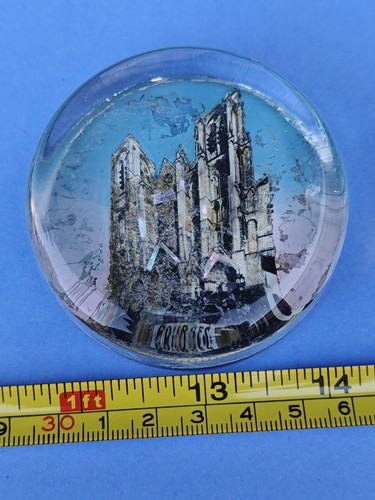 Presse papier verre avec photo - verre,