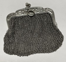 Aumonière/bourse en argent
