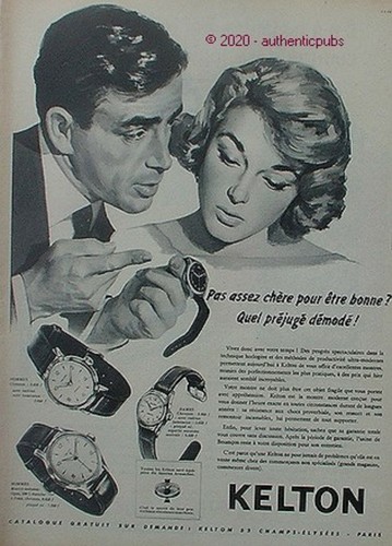 Publicite kelton montre - publicite,