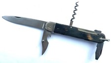 COUTEAU MULTIFONCTIONS BARGEON INOX KNIFE MESSER COLTELLO CUCHILLO