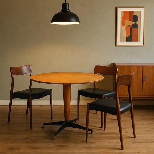 Table vintage des années - table,