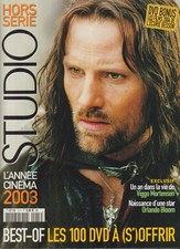 STUDIO MAGAZINE HS N°13  L'ANNEE DU CINEMA 2003 VIGGO MORTENSEN - ORLANDO BLOOM