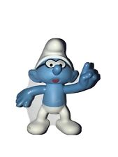 FIGURINE SCHTROUMPF SMURF MAC DONALD 2018 Mac Do Donald's A Lunettes
