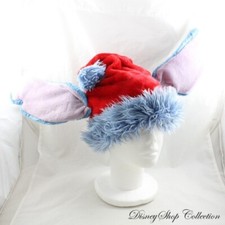 Bonnet de Noël Stitch DISNEYLAND PARIS Lilo & Stitch adulte oreilles Disney RARE