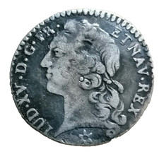 LOUIS XV, 1/20 d'écu aux