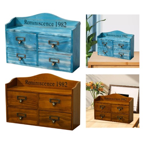 Organisateur bureau bois - organisateur,