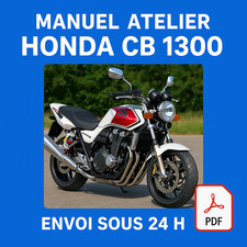 Manuel Atelier Honda CB 1300