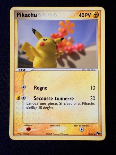 Pokémon pikachu - 16/17, (pop2)