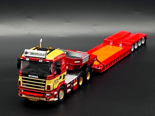 Remorque surbaissée scania - surbaissée,