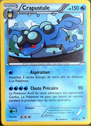 Carte pokémon 122 - carte, 35/122
