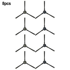 Kit Brosse Lat??rale Poils Nylon Compatible avec Pour Aspirateurs AMIBOT 8 Pi??c