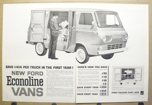 1961 ford econoline van - 1961,