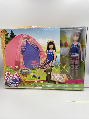 Barbie camping fun doll - camping,