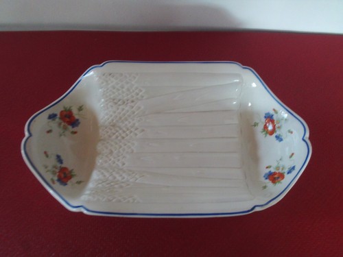 Rare ancien plat asperges - plat, a