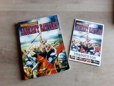 Warhammer ancient Battles, règle de jeu de figurines périodes Antique/médiévale