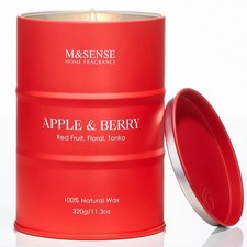 Bougie parfumées en cire de soja naturelle bougies non toxiques aux fruits et...