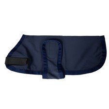 EQuest Manteau Pour Chien En Matériau Softshell, Marine - 45 Cm Veste Pour Chien