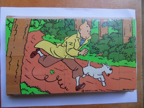 Puzzle tintin bois - puzzle,