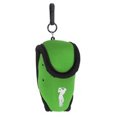 Golf Balle Ceinture Sac Supports, Boucle, Clip pour Ceinture Stockage, verte