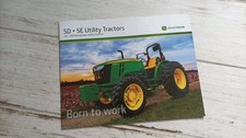 Catalogue / Brochure Tracteur JOHN DEERE 5D & 5E 2013