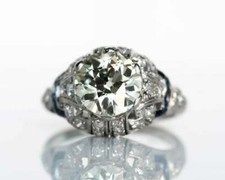 Bague de fiançailles vintage