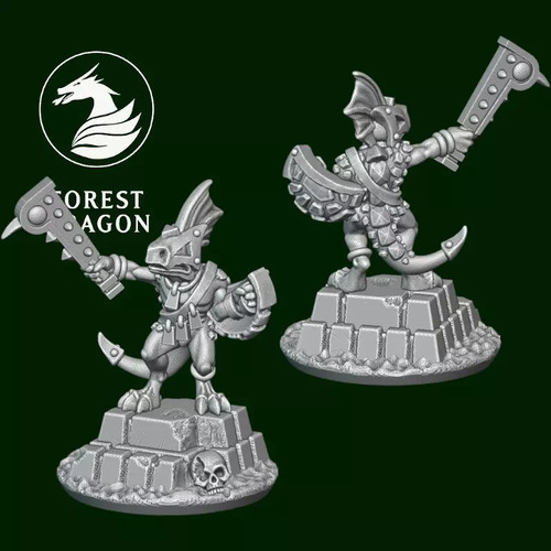 Hommes lézards héros - -,