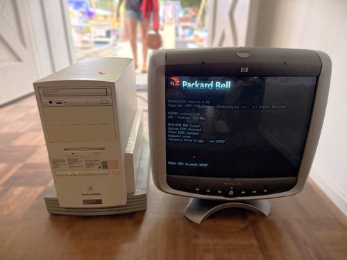 Vintage packard bell - packard, platinum