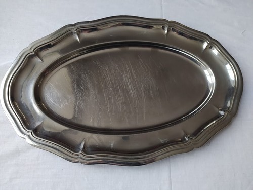 Grand plat ovale bouillet - plat,