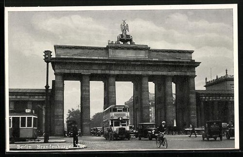 Carte postale berlin - postale, berlin,