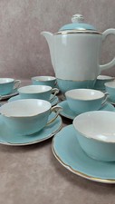 Service thé vintage bleu - à,