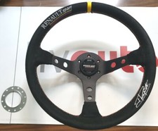 Volant Sport Daim Renault Sport Jean Ragnotti R5 Turbo / Clio Etc 350mm/80mm