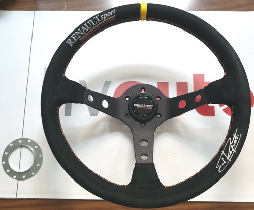 Volant sport daim renault - volant,