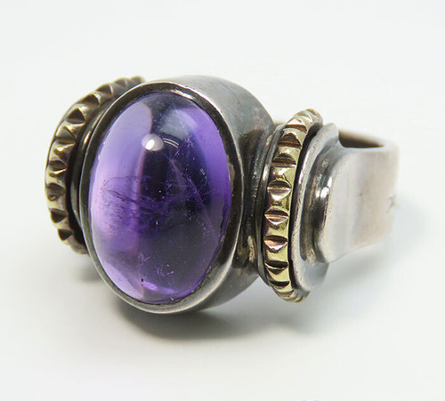 Bague améthyste argent 925 - améthyste,