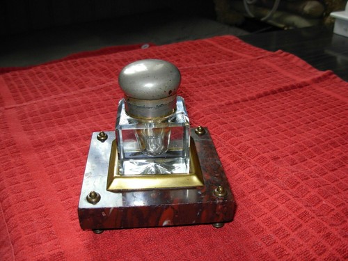 Beau encrier ancien - beau,
