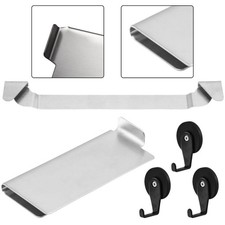 Kit Porte Graisse Arrière pour Friteuses Plates Kit Ustensiles Barbecue en Acie