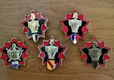 Insignes militaires: collection de 5 insignes Direction des Travaux du Génie