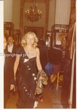 Actrice Katia TCHENKO au Festival de Cannes années 1980 - Photo amateur