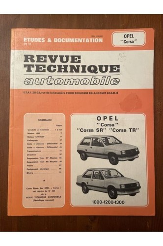 Rta revue technique - revue,