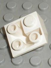Lego White Slope ref 3676 set