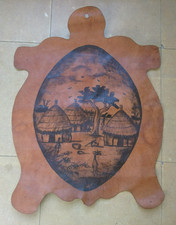 ANCIENNE PEINTURE VILLAGE