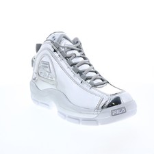 Fila Grant Hill 2 Metallic baskets pour hommes en synthétique argent 39