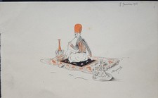 Dessins Orientalistes 1917, À