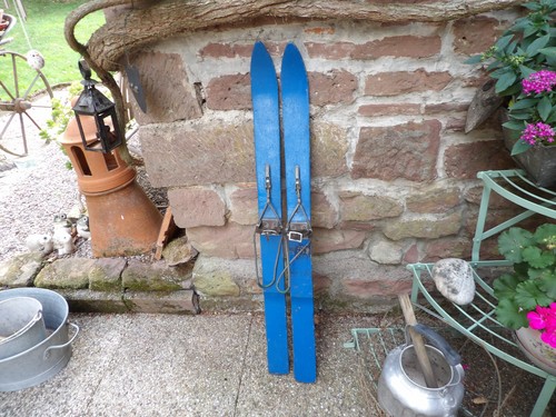 Anciens skis enfants en - anciens,