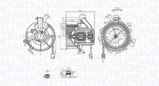 MAGNETI MARELLI Ventilateur