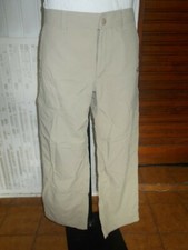 Pantalon technique randonné beige THE NORTH FACE w34 44fr multi poches
