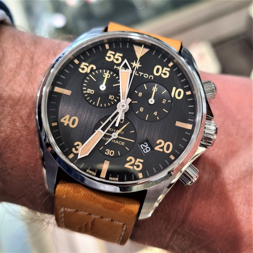 Hamilton khaki aviation - khaki,