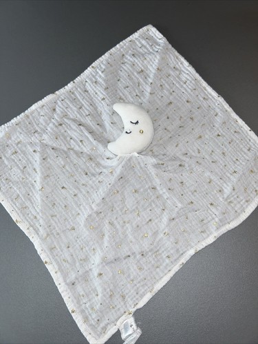 Doudou plat lune lange - , blanc